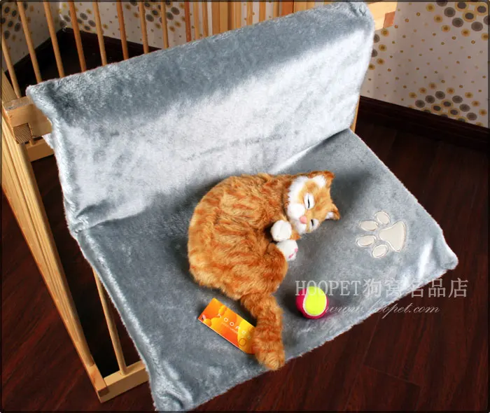 Foldable Cat Hammock Cradle Bed Cushion Soft Fur Removable Pet bed for About 5kg Pet Dropshipping (3)
