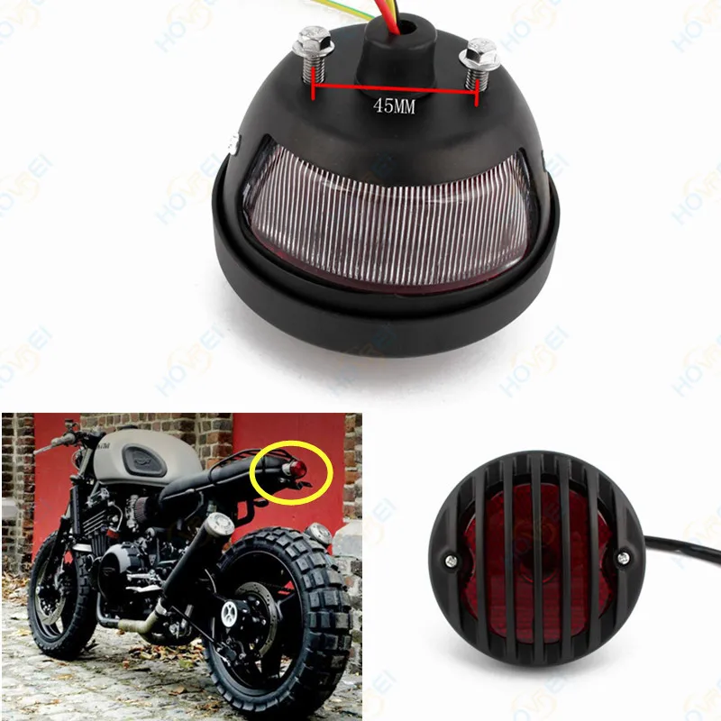 universal retro Motorcycle metal Grill rear brake Tail Light License Plate Light For Yamaha Suzuki Shadow Cafe Racer taillight
universal retro Motorcycle metal Grill rear brake Tail Light License Plate Light For Yamaha Suzuki Shadow Cafe Racer taillight