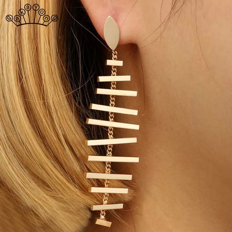 Trendy Fish Bone Wedding Drop Earrings For Women Fashion Simple Long Dangle Earring Jewelry Bride Valentine's Day Gift
Trendy Fish Bone Wedding Drop Earrings For Women Fashion Simple Long Dangle Earring Jewelry Bride Valentine's Day Gift