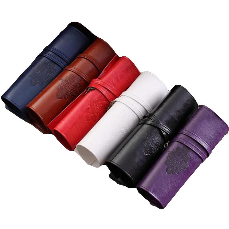 1pcs Fashion Vintage Print Flower PU Roll UP Pencil Bag Children Creative Simple Stationery Box Storage Bag Cute School Supplies
1pcs Fashion Vintage Print Flower PU Roll UP Pencil Bag Children Creative Simple Stationery Box Storage Bag Cute School Supplies