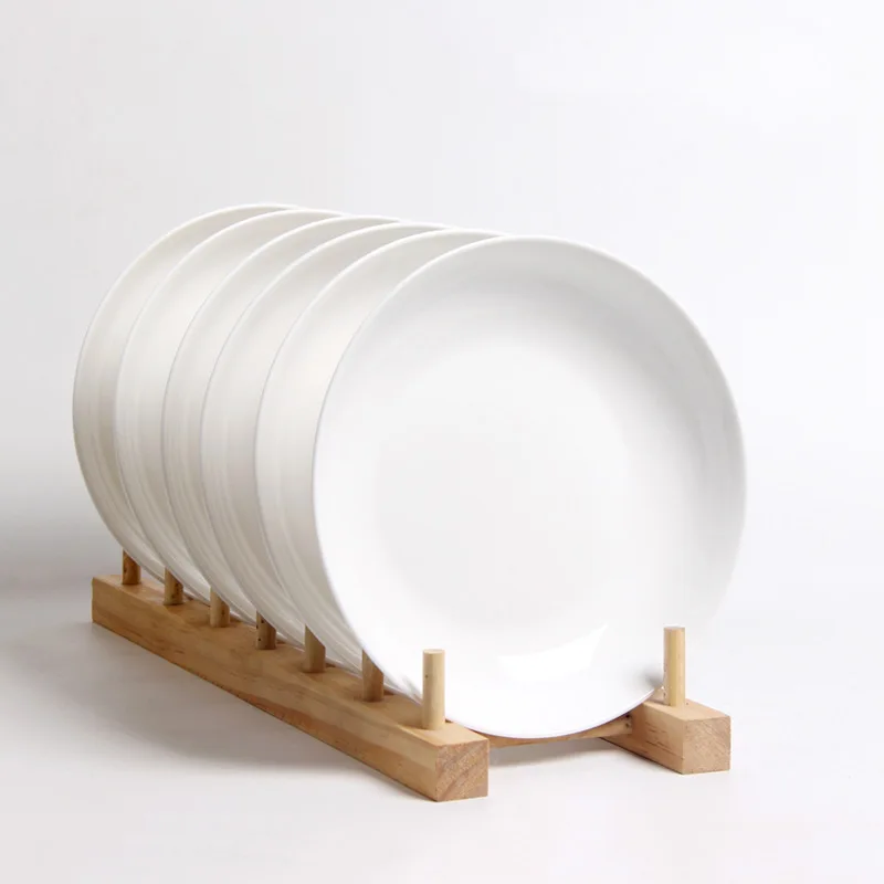 Dinnerware Ceramic Plate Dish White Porcelain Under-glazed Round 8 Inches 7 Inches 4pcs Set Steak Plates Food Cake Dishes Bowls
Dinnerware Ceramic Plate Dish White Porcelain Under-glazed Round 8 Inches 7 Inches 4pcs Set Steak Plates Food Cake Dishes Bowls