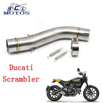 Sclmotos -Stainless Steel Modified Motorcycle Exhaust MufflerMiddle Pipe Clamp Slip On for DUCATI Scrambler Racing
Sclmotos -Stainless Steel Modified Motorcycle Exhaust MufflerMiddle Pipe Clamp Slip On for DUCATI Scrambler Racing