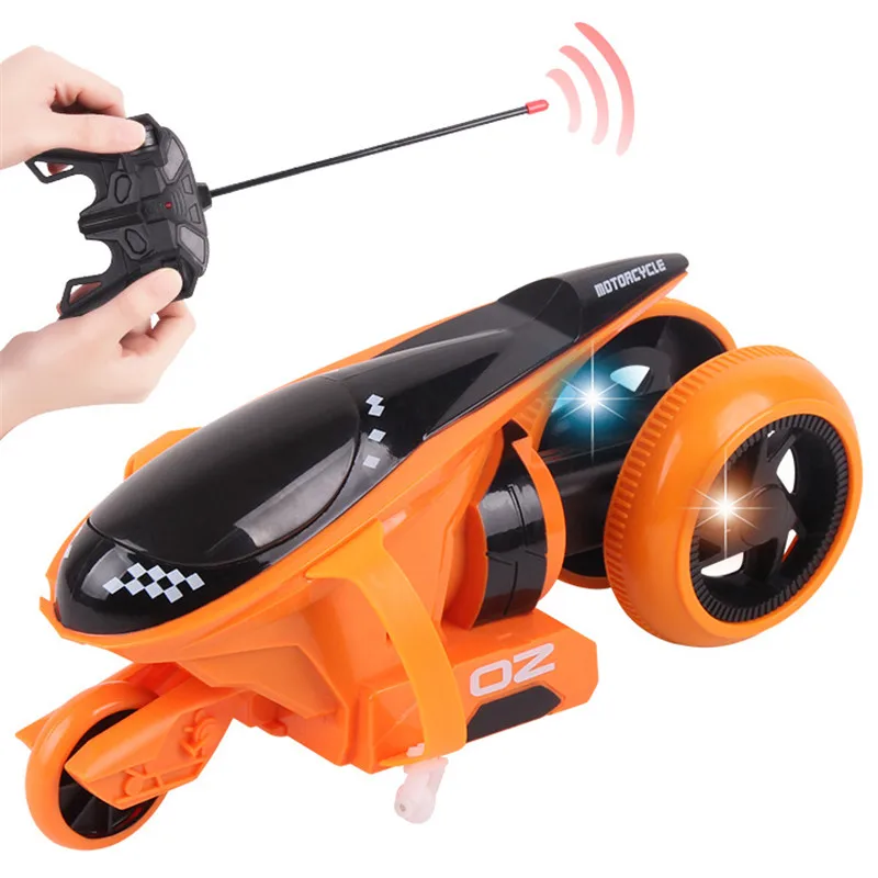 QF100 Rear Wheel Drive 360-Degree 2.4G Electric Drift RTR RC Motorcycle With LED Flash Light
QF100 Rear Wheel Drive 360-Degree 2.4G Electric Drift RTR RC Motorcycle With LED Flash Light