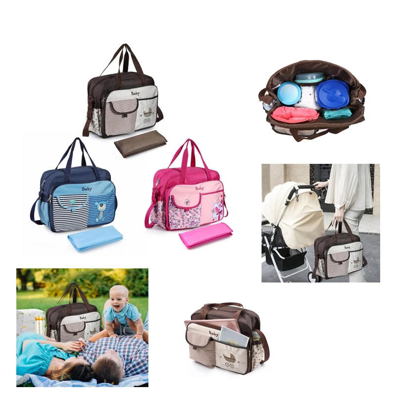 1pcs New multifunctional diaper bags mother bag high quality maternity Bags Flower Style Mom Handbag Baby Stroller Bag
1pcs New multifunctional diaper bags mother bag high quality maternity Bags Flower Style Mom Handbag Baby Stroller Bag