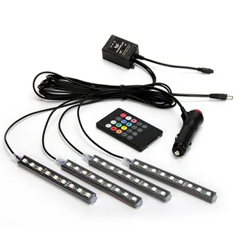 Universal Wireless Remote Control Car RGB LED Neon Interior Light Car RGB Lamp Strip Decorative Atmosphere Lights Car Styling
Universal Wireless Remote Control Car RGB LED Neon Interior Light Car RGB Lamp Strip Decorative Atmosphere Lights Car Styling