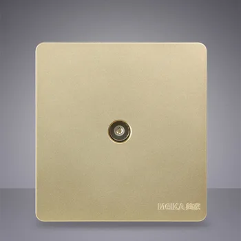 2pcs Home Improvement POP Personality Switch Socket MK Gold Flat TV Cable Closed Circuit Socket 86 Type
2pcs Home Improvement POP Personality Switch Socket MK Gold Flat TV Cable Closed Circuit Socket 86 Type