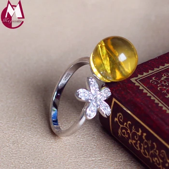 11mm Round Natural Amnber Fashion Flower With Diamond Simple Punk Jewelry Genuine 925 Sterling Silver Ring For Women New Arrival
11mm Round Natural Amnber Fashion Flower With Diamond Simple Punk Jewelry Genuine 925 Sterling Silver Ring For Women New Arrival