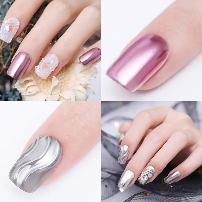 1 Box Super Shine Nail Glitters Mirror Titanium Powder Rose Gold Silver Metallic Manicure Nail Art Chrome Dust Decoration
1 Box Super Shine Nail Glitters Mirror Titanium Powder Rose Gold Silver Metallic Manicure Nail Art Chrome Dust Decoration