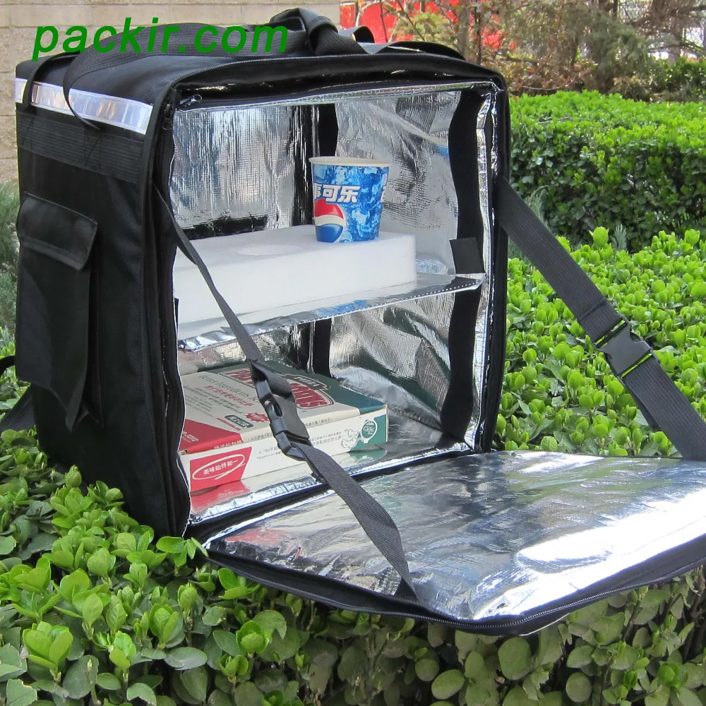 PK-66Z: Thermo Bag, 12" Hot Pizza Thermal Delivery Bag, Hot/Cold Bag, Side Loading, 2-Way Zipper Closure, 16" L x 13" W x 18" H
PK-66Z: Thermo Bag, 12" Hot Pizza Thermal Delivery Bag, Hot/Cold Bag, Side Loading, 2-Way Zipper Closure, 16" L x 13" W x 18" H