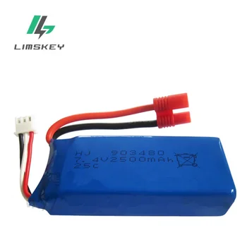 10pcs/lot 7.4V 2500mAh Syma X8C X8W X8G quadrocopter 7.4V 2500mAh high capacity lithium battery 903480
10pcs/lot 7.4V 2500mAh Syma X8C X8W X8G quadrocopter 7.4V 2500mAh high capacity lithium battery 903480