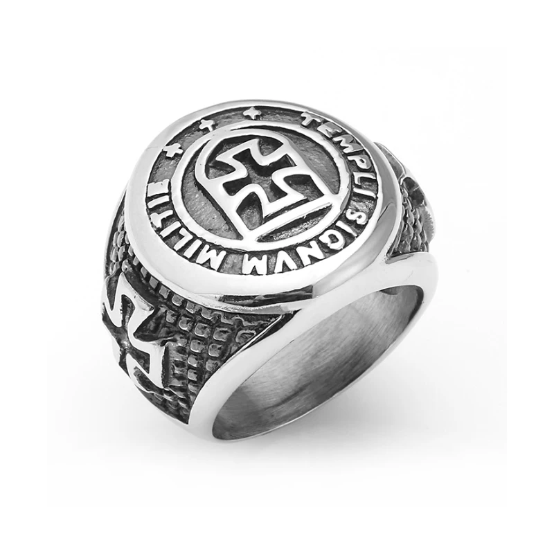 Hot New Vintage Male Rings Zinc Alloy Armor Shield Knight Templar Crusader Cross Ring Medieval Signet Silver Retro Men ring
Hot New Vintage Male Rings Zinc Alloy Armor Shield Knight Templar Crusader Cross Ring Medieval Signet Silver Retro Men ring