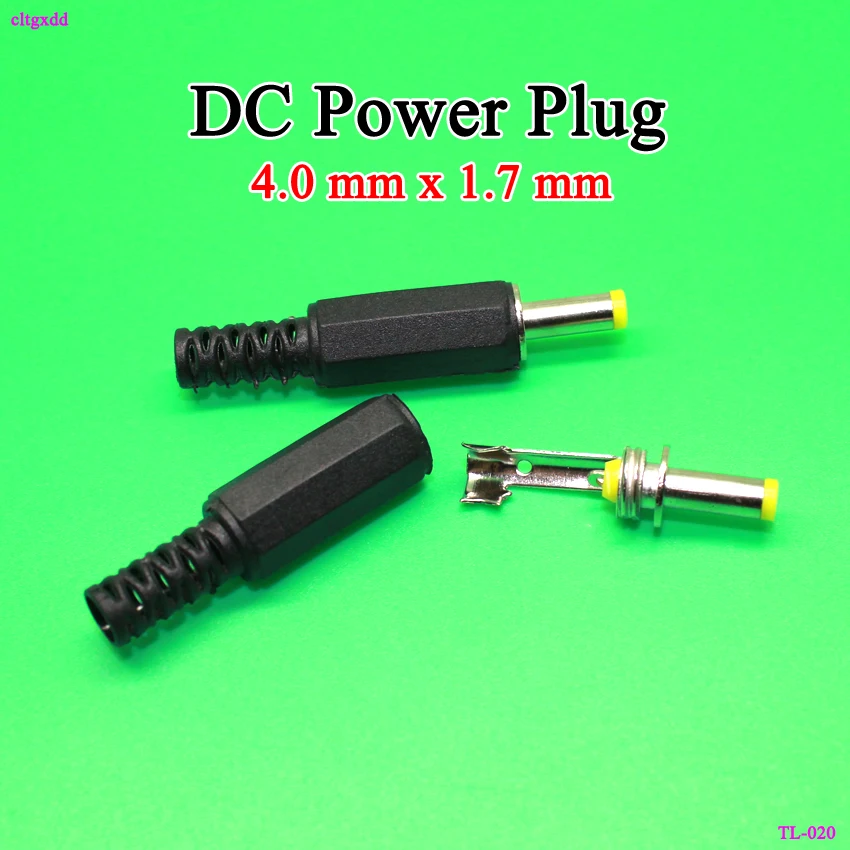 cltgxdd 10 pcs DIY 4.0 mm x 1.7 mm DC Power Plug Female wire cable solder Connector Adapter barrel length 10.5 mm
cltgxdd 10 pcs DIY 4.0 mm x 1.7 mm DC Power Plug Female wire cable solder Connector Adapter barrel length 10.5 mm