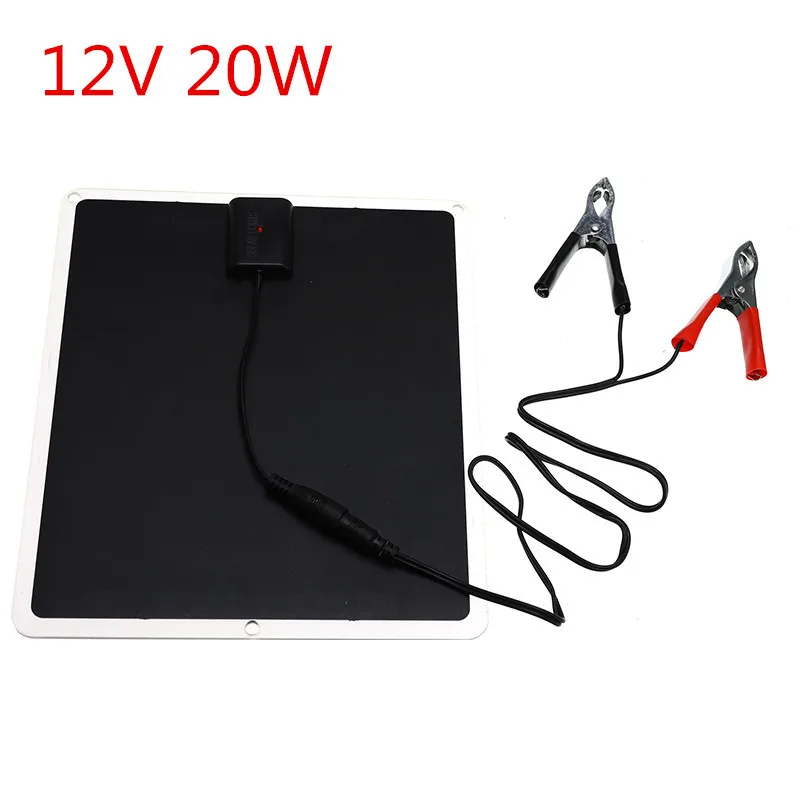 12V 20W Solar Panel Waterproof USB Monocrystalline Solar Panel with Car Charger for Outdoor Camping Emergency Light
12V 20W Solar Panel Waterproof USB Monocrystalline Solar Panel with Car Charger for Outdoor Camping Emergency Light