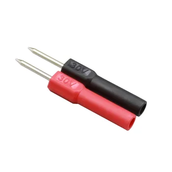 5Pair/10Pcs Copper 4mm Banana Female Jack to 2mm Test Probe Pin 30V/10A
5Pair/10Pcs Copper 4mm Banana Female Jack to 2mm Test Probe Pin 30V/10A