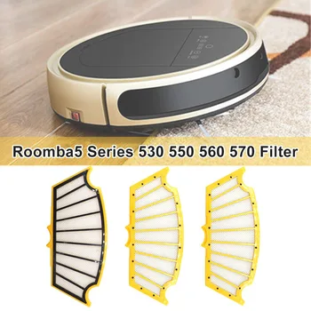 Filters Replacement Parts Compatible for Roomba5 Series 530 550 560 570 HY99 AP16
Filters Replacement Parts Compatible for Roomba5 Series 530 550 560 570 HY99 AP16
