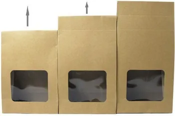 24.5*14.5*6cm Free shipping Wholesale Open window sand kraft paper gift bags/food paper bags/bread paper bags 100piece\lot
24.5*14.5*6cm Free shipping Wholesale Open window sand kraft paper gift bags/food paper bags/bread paper bags 100piece\lot