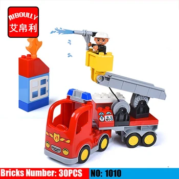 Large Size 30PCS Fire Station Model Building Blocks Bricks Fireman Figure Kids Educational Toys Duploe
Large Size 30PCS Fire Station Model Building Blocks Bricks Fireman Figure Kids Educational Toys Duploe