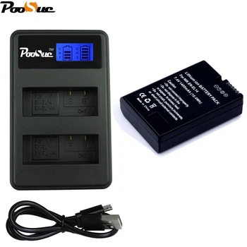 EN-EL14 EN EL14 EN-EL14a Battery and USB LCD Dual Charger For Nikon D5300 D5200 D5100 D3300 D3200 D3100 P7100 P7700 P7800 P7000
EN-EL14 EN EL14 EN-EL14a Battery and USB LCD Dual Charger For Nikon D5300 D5200 D5100 D3300 D3200 D3100 P7100 P7700 P7800 P7000