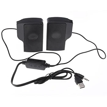 Mini Clip-on USB Stereo Speaker Audio Speaker Musicbox Controller Controller for Laptop Notebook PC Computer
Mini Clip-on USB Stereo Speaker Audio Speaker Musicbox Controller Controller for Laptop Notebook PC Computer