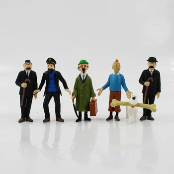 6pcs/lot 9cm The Adventures Of Tintin PVC Action Figures Collectible Model Doll Toys For Kids Gifts
6pcs/lot 9cm The Adventures Of Tintin PVC Action Figures Collectible Model Doll Toys For Kids Gifts