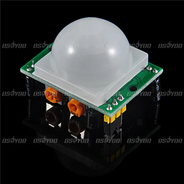 HC-SR501 Human Infrared Sensor Module Pyroelectric Infrared Sensor Imports Probe Free Shipping & Drop Shipping
HC-SR501 Human Infrared Sensor Module Pyroelectric Infrared Sensor Imports Probe Free Shipping & Drop Shipping