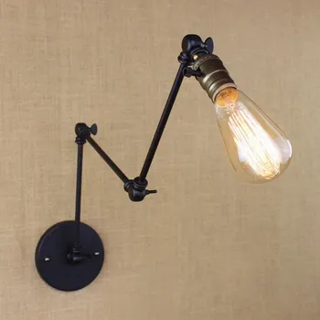 industrial retro vintage black adjust head swing arm wall lamps e27 lights sconce for bedside bedroom corridor luminaire bar
industrial retro vintage black adjust head swing arm wall lamps e27 lights sconce for bedside bedroom corridor luminaire bar