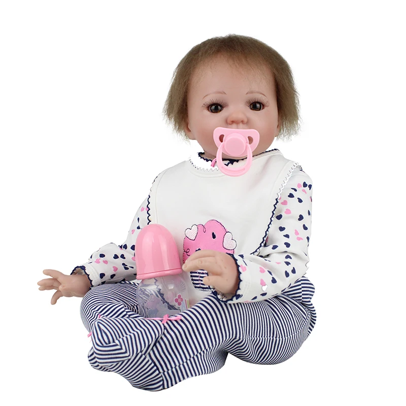 20 Inch New Boron Baby Dolls Handmade Soft Vinyl Fashion Doll Limited Collection Cotton Body Doll Reborn For Toy Kids Gift
20 Inch New Boron Baby Dolls Handmade Soft Vinyl Fashion Doll Limited Collection Cotton Body Doll Reborn For Toy Kids Gift