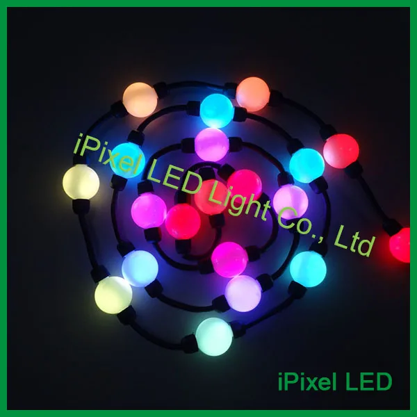 50 мм 3D LED мяч madrix управления RGB строка для ночного клуба | Лампы и освещение