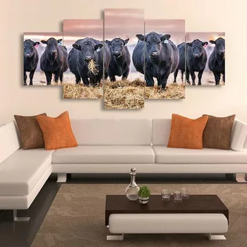 5 piece Diamond painting Village Farm Black Cow Canvas picture decor full diamond embroidery wall art home decor
5 piece Diamond painting Village Farm Black Cow Canvas picture decor full diamond embroidery wall art home decor