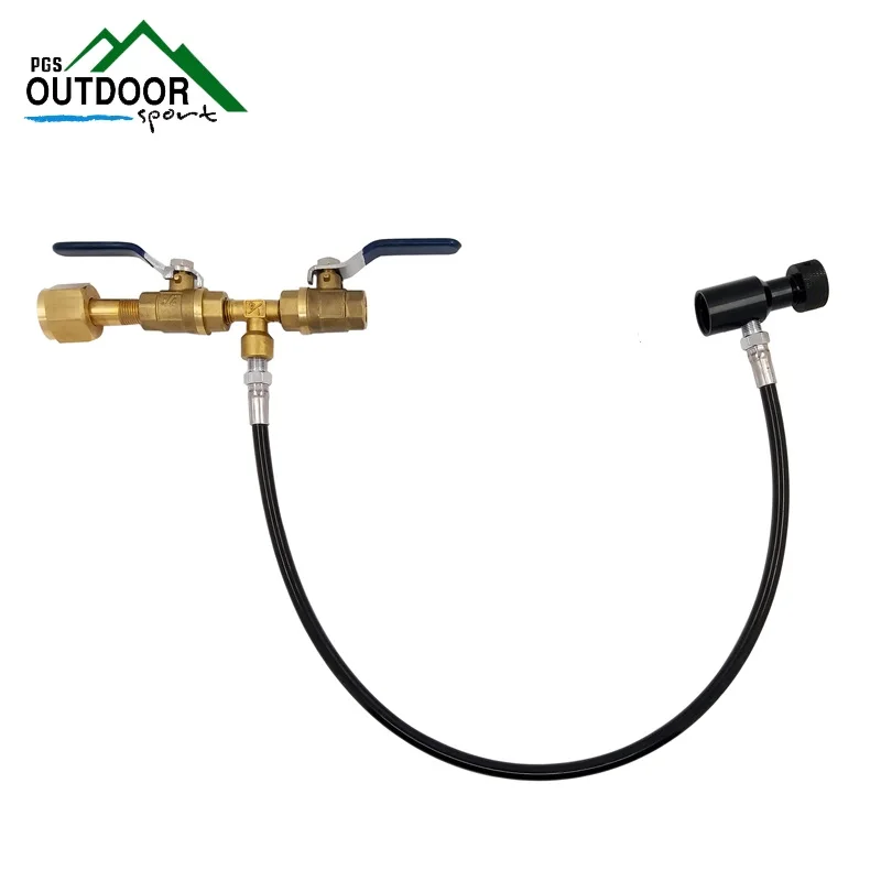 Paintball Co2 Refill Station Filling Charging Adaptor with CGA320 Connector and 24" Hose
Paintball Co2 Refill Station Filling Charging Adaptor with CGA320 Connector and 24" Hose