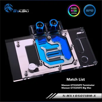 Bykski Full Coverage GPU Water Block For VGA Maxsun GTX1050TI Terminator / Big Mac Graphics Card N-MX1050TIBM-X
Bykski Full Coverage GPU Water Block For VGA Maxsun GTX1050TI Terminator / Big Mac Graphics Card N-MX1050TIBM-X