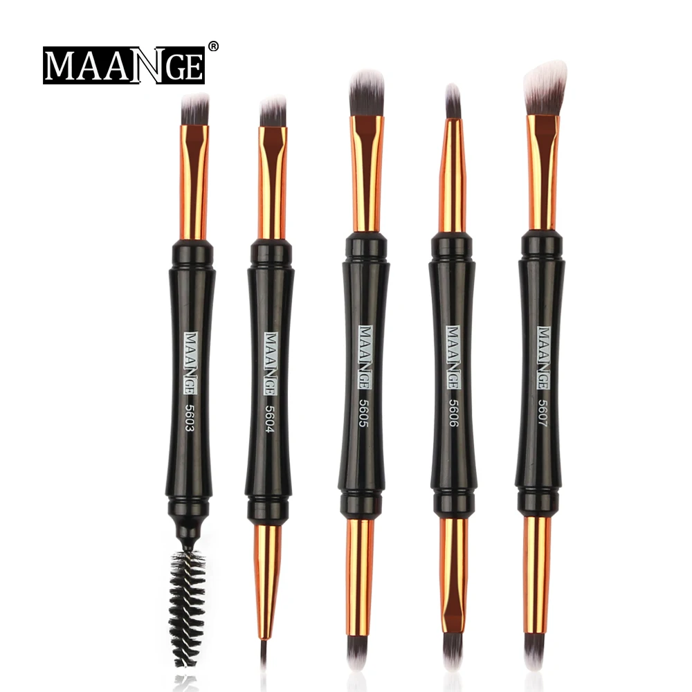Professional Cosmetics Brushes 5 Styles Single Piece Double-end Eye Shadow Brush Eyelash Lip Brush Beauty Tool Makeup Brush
Professional Cosmetics Brushes 5 Styles Single Piece Double-end Eye Shadow Brush Eyelash Lip Brush Beauty Tool Makeup Brush