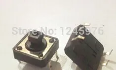 200pcs 12x12x7.3 mm Tactile Switches Back Square Push Button Tact Switch 12*12*7.3 mm+Quality assurance
200pcs 12x12x7.3 mm Tactile Switches Back Square Push Button Tact Switch 12*12*7.3 mm+Quality assurance