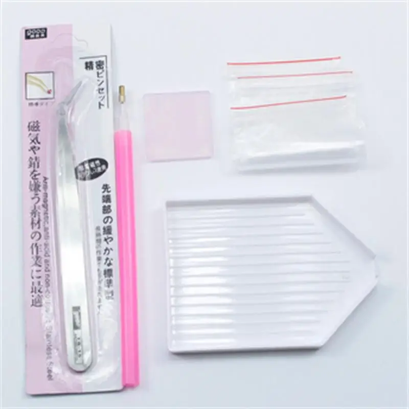 5D Diamond Painting Cross Stitch Tools Set Diamond Mosaic Embroidery tools Tweezers Pen Glue Plastic Tray And Gags For Handwork
5D Diamond Painting Cross Stitch Tools Set Diamond Mosaic Embroidery tools Tweezers Pen Glue Plastic Tray And Gags For Handwork