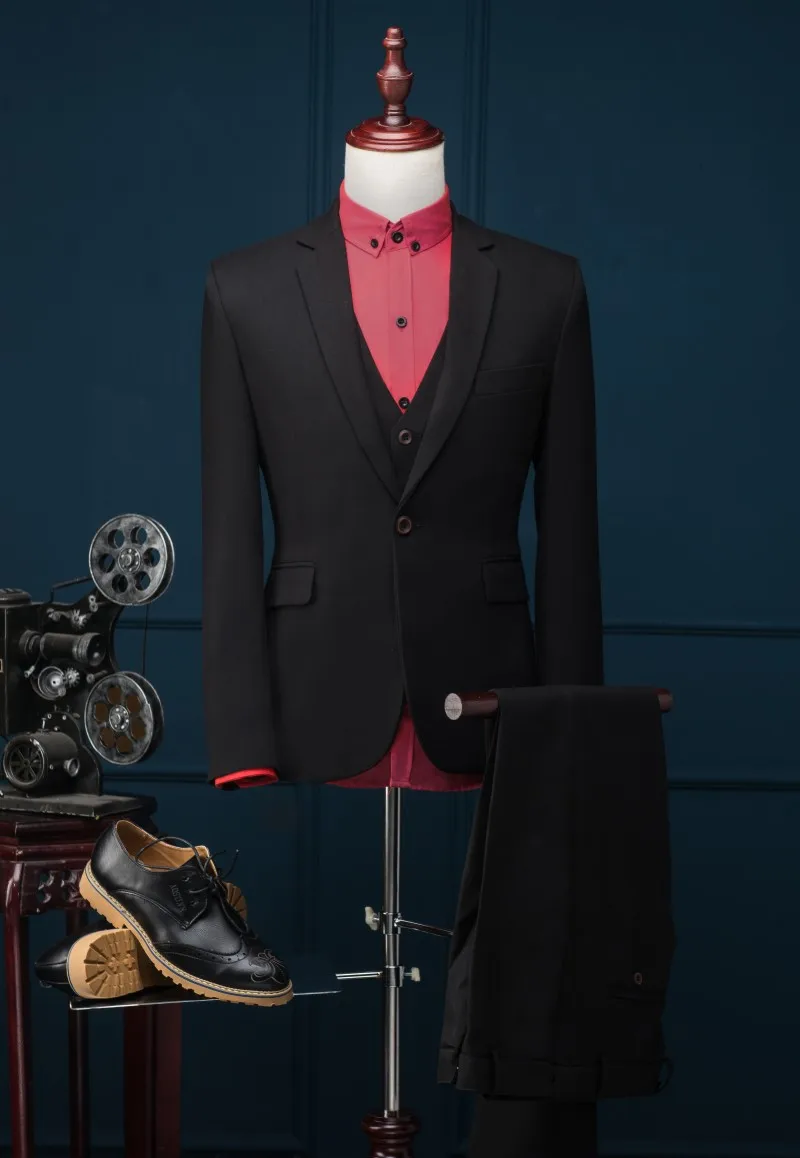 New Arrival Groom Tuxedo 13 Styles Groomsmen Notch Lapel Wedding/Dinner Suits Best Man Bridegroom (Jacket+Pants+Vest) B355
New Arrival Groom Tuxedo 13 Styles Groomsmen Notch Lapel Wedding/Dinner Suits Best Man Bridegroom (Jacket+Pants+Vest) B355