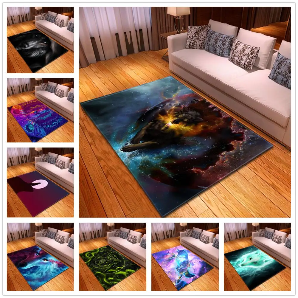 Creative dream 3D Wild Wolfs Printing Carpets for Living Room Bedroom Area Rugs Soft Flannel Boys Room Carpet Christmas Gift Mat
Creative dream 3D Wild Wolfs Printing Carpets for Living Room Bedroom Area Rugs Soft Flannel Boys Room Carpet Christmas Gift Mat