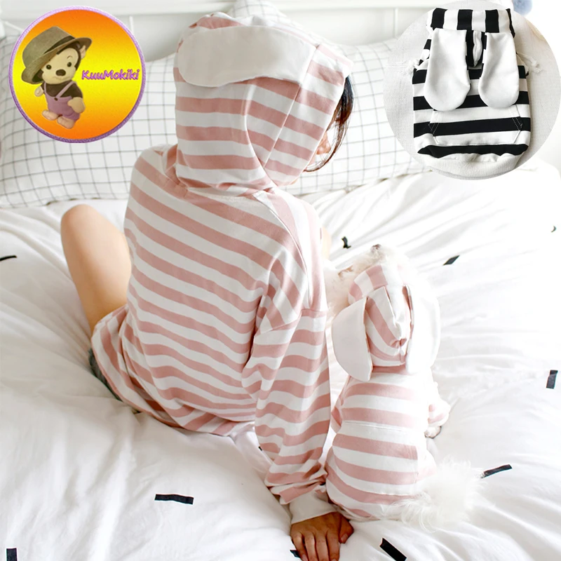 Family clothing for pet T shirt French Bulldog cat hoodie hoodies dog coat Parent clothes Dog Apparel Striped Rabbit Costumes
Family clothing for pet T shirt French Bulldog cat hoodie hoodies dog coat Parent clothes Dog Apparel Striped Rabbit Costumes