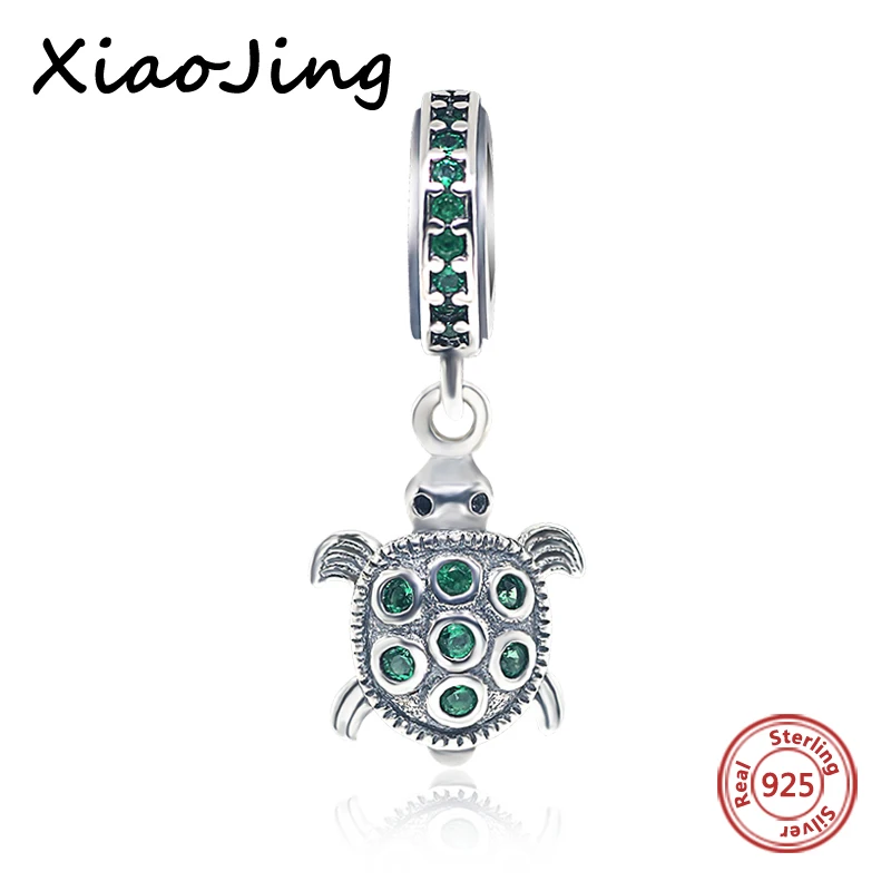 New Arrival silver 925 Original Turtle with Green CZ Charms Bead Fit Authentic Pandora Bracelets Pendants Jewelry making Gift
New Arrival silver 925 Original Turtle with Green CZ Charms Bead Fit Authentic Pandora Bracelets Pendants Jewelry making Gift
