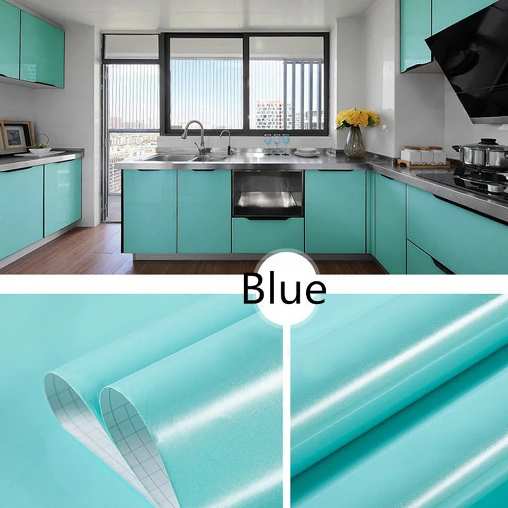 Removable Wallpaper blue 13 Kind Color Waterproof Shiny Furniture Refurbished Stickers Home Kitchen Cupboard Shelf Drawer Decor
Removable Wallpaper blue 13 Kind Color Waterproof Shiny Furniture Refurbished Stickers Home Kitchen Cupboard Shelf Drawer Decor