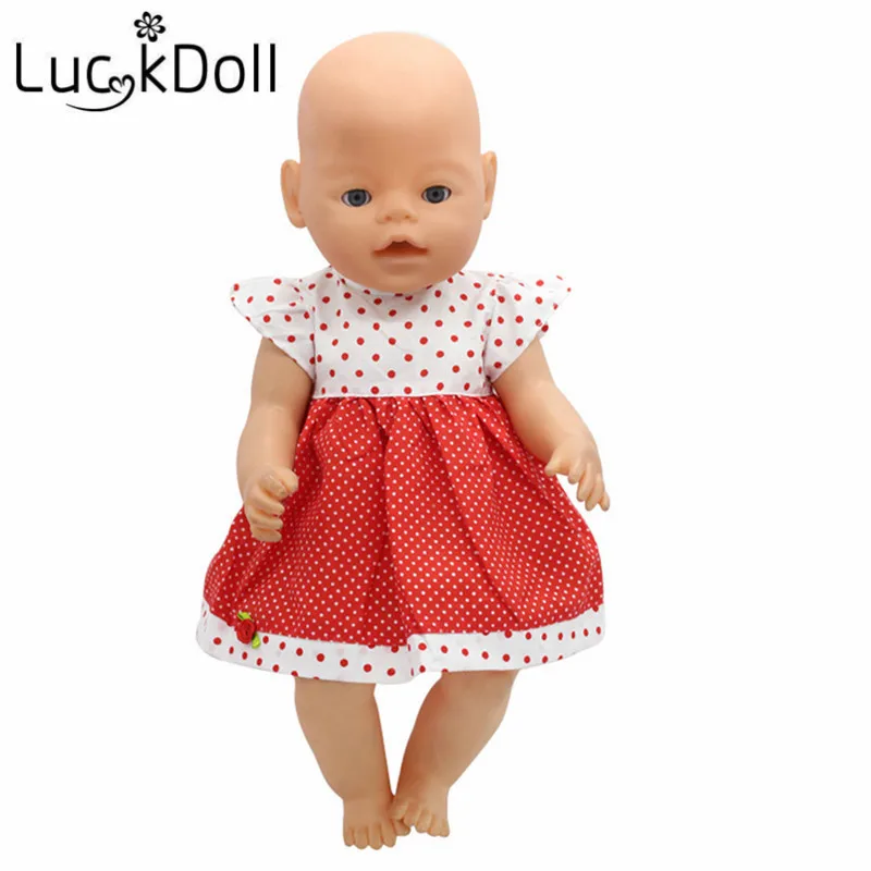 LUCKDOLL Five Styles A-line Dress Fit 18 Inch American 43cm Baby Doll Clothes Accessories,Girls Toys,Generation,Birthday Gift
LUCKDOLL Five Styles A-line Dress Fit 18 Inch American 43cm Baby Doll Clothes Accessories,Girls Toys,Generation,Birthday Gift