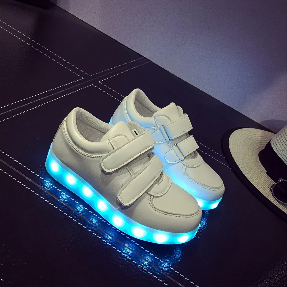 Led Sneakers Classic Strap Kids 5