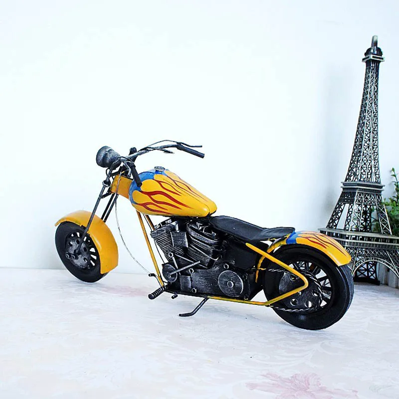 Mini man-made awesome handicraft mtorcycle toys for kids gifts personal collection ornament for cafe canteen bookshop
Mini man-made awesome handicraft mtorcycle toys for kids gifts personal collection ornament for cafe canteen bookshop