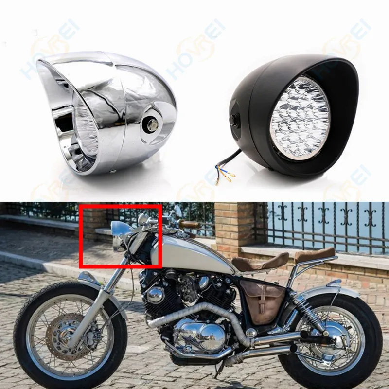 new retro 7inch 55W Motorcycle black chrome ABS front LED Headlight head lamp For Harley Cafe Racer Bobber Chopper Custom
new retro 7inch 55W Motorcycle black chrome ABS front LED Headlight head lamp For Harley Cafe Racer Bobber Chopper Custom