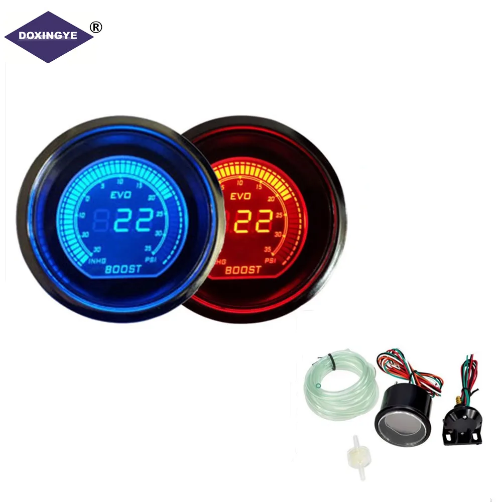 DOXINGYE 2"52mm Turbo Boost Gauge PSI Vacuum Car Digital LED Meter Gauge Tint lens Blue Red For car Modification supplies
DOXINGYE 2"52mm Turbo Boost Gauge PSI Vacuum Car Digital LED Meter Gauge Tint lens Blue Red For car Modification supplies