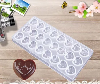 Valentine Heart shape Polycarbonate PC Chocolate Candy Mould Bundle 3D Molding Instructions Fondant Cake Mold DIY Home Baking
Valentine Heart shape Polycarbonate PC Chocolate Candy Mould Bundle 3D Molding Instructions Fondant Cake Mold DIY Home Baking