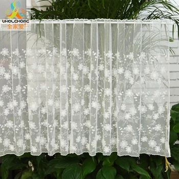 Half-Curtain Floral Cafe Curtain Window Treatment Pastoral Embroidered Decoration Panel Voile Valance Bedroom Living Room 1 PCS
Half-Curtain Floral Cafe Curtain Window Treatment Pastoral Embroidered Decoration Panel Voile Valance Bedroom Living Room 1 PCS