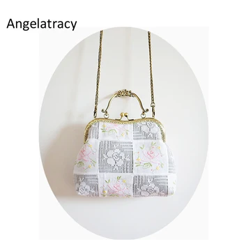 Angelatracy 2018 French Style Lace Handbag Women White Handbag Flower Embroidery Bag Handmade Women White Bag Floral Tote Wooden
Angelatracy 2018 French Style Lace Handbag Women White Handbag Flower Embroidery Bag Handmade Women White Bag Floral Tote Wooden