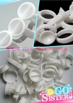 100PCS/bagWholesale Disposable Glue Holder Ring Pallet for Eyelash Extension Glue Rings Adhesive Tattoo Pigment Well Holder tool
100PCS/bagWholesale Disposable Glue Holder Ring Pallet for Eyelash Extension Glue Rings Adhesive Tattoo Pigment Well Holder tool