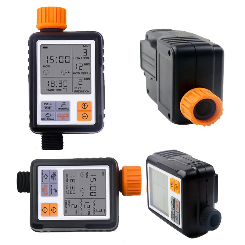 Automatic Intelligent Watering Timer Garden Irrigation LCD Display Flower Rain Delay Manual Control Power Saving Patio Plants
Automatic Intelligent Watering Timer Garden Irrigation LCD Display Flower Rain Delay Manual Control Power Saving Patio Plants
