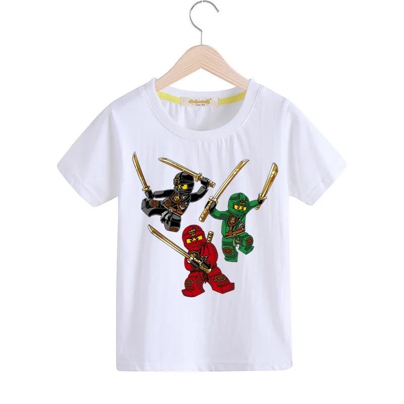 Kids Ninjago Summer T-shirts Costume Children Tshirts Clothing Boys Casual White Tee Top Girls Short Sleeve T Shirts 2019 TX158 (4)